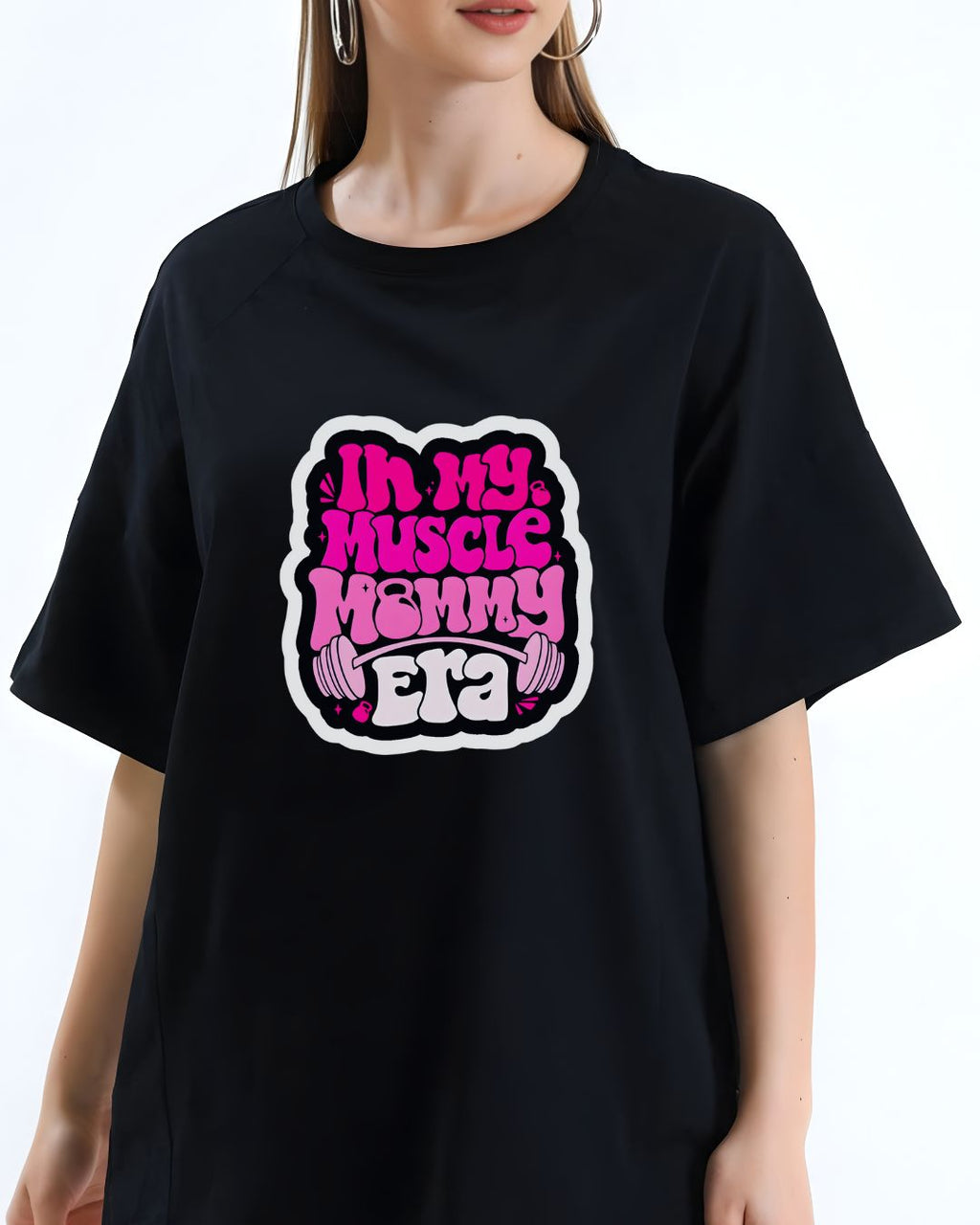 "MUSCLE MUMMY ERA" OVERSIZE SHIRT