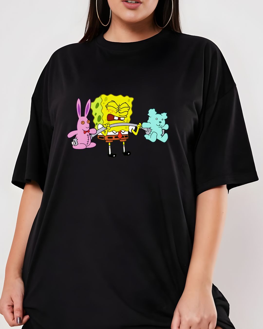 "SPONGBOB " OVERSIZE SHIRT