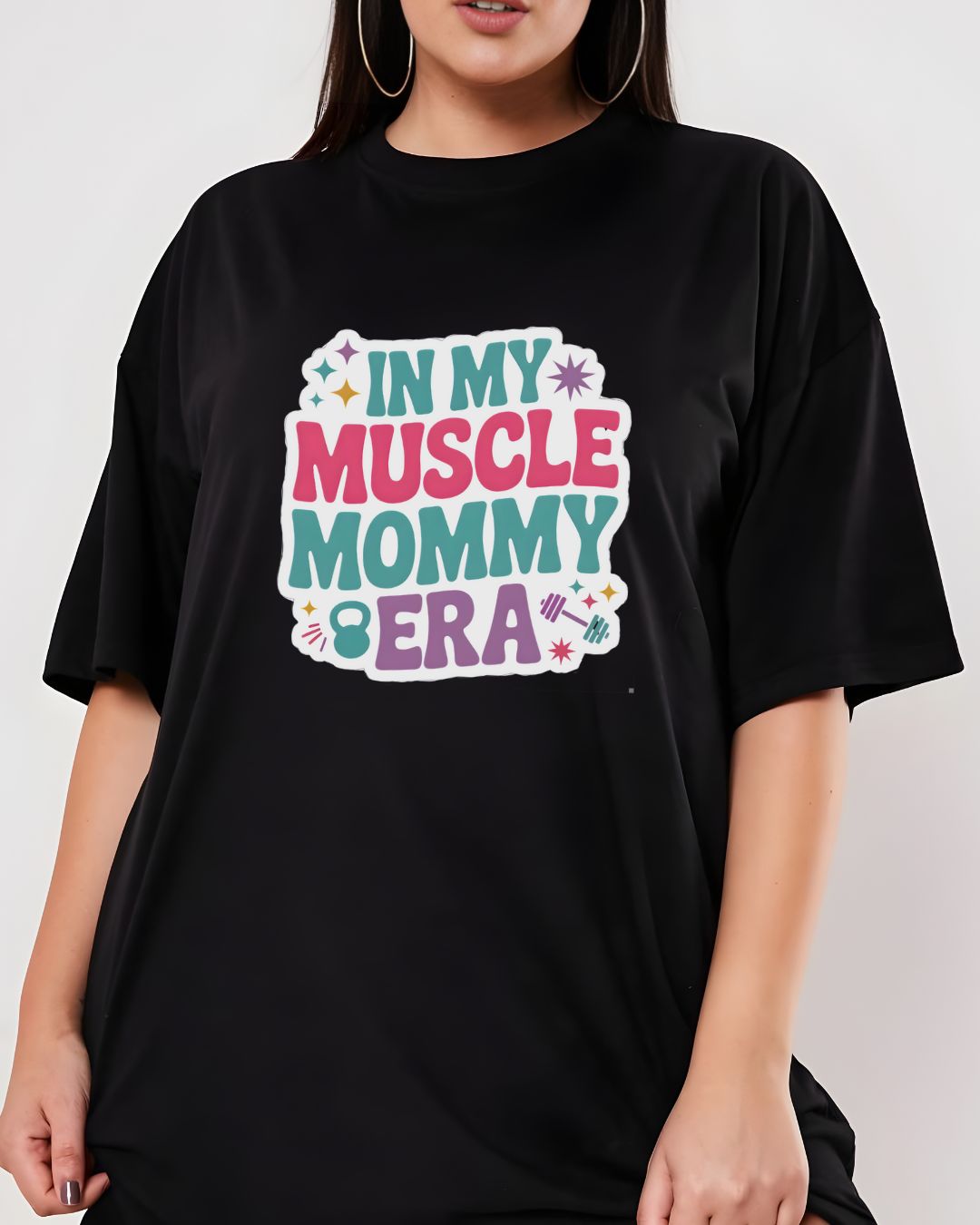 "MUSCLE MUMMY ERA " OVERSIZE SHIRT