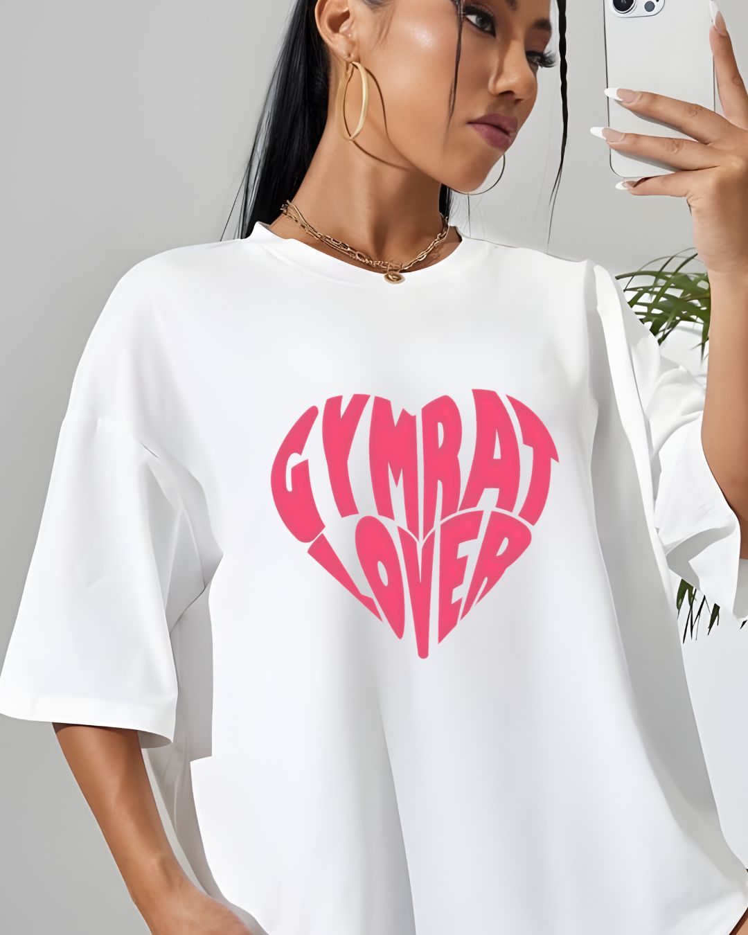 "GYM RAT" OVERSIZE SHIRT