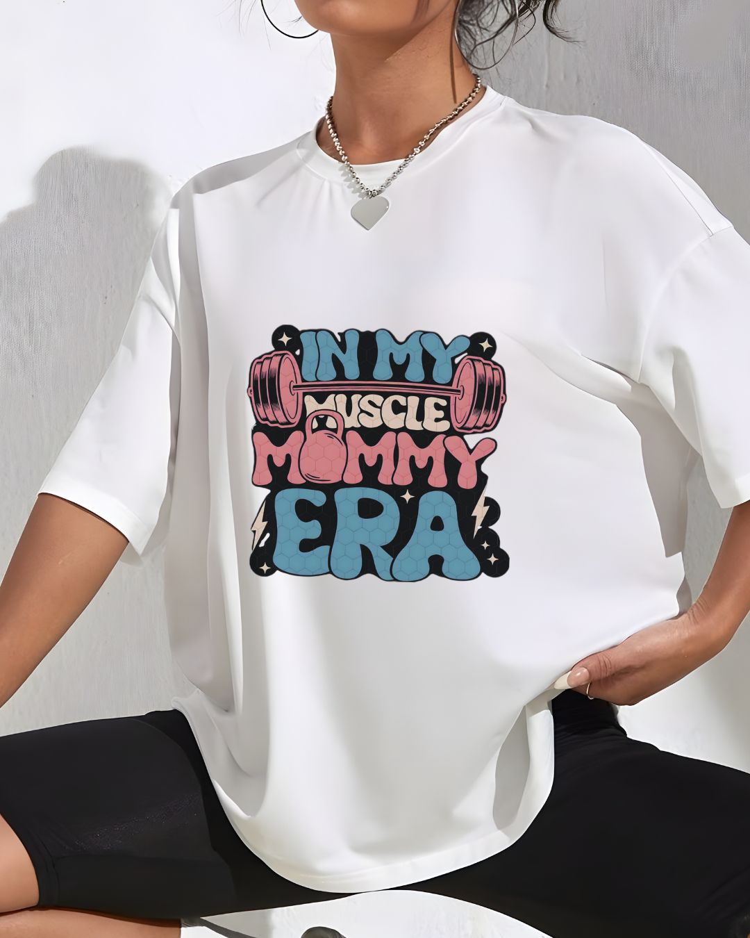 "MUSCLE MUMMY ERA " OVERSIZE SHIRT