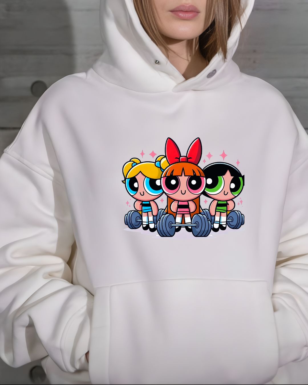 "POWER PUFF GIRLS" HOODIE